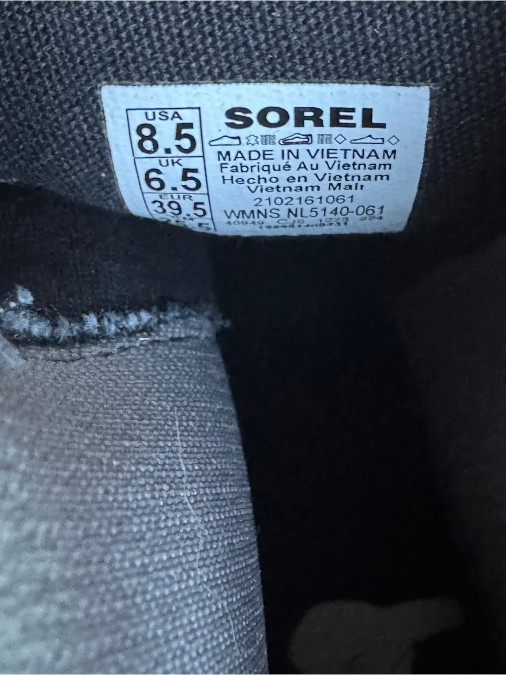 Sorel Waterproof Suede Chelsea Ankle Boots Gray Women’s Size 8.5 NWT